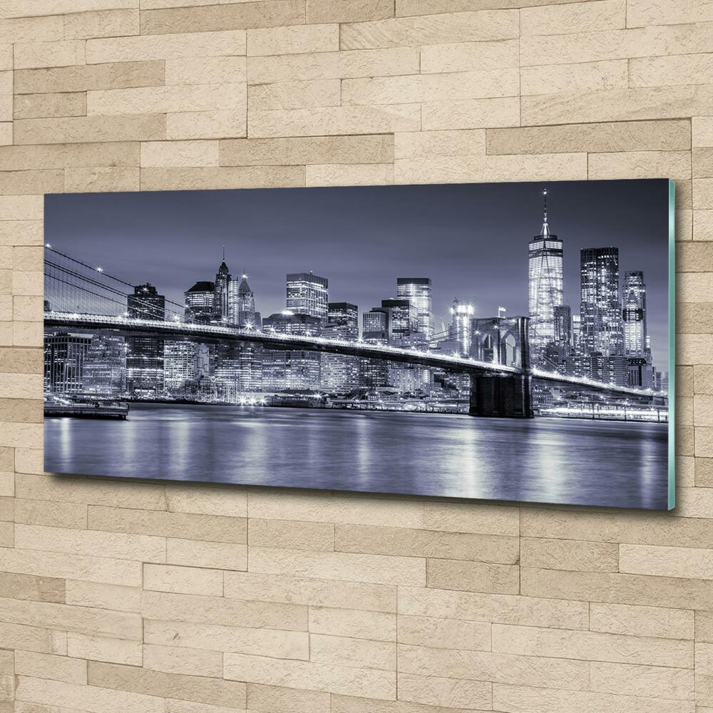 Foto obraz szklany Manhattan Nowy Jork