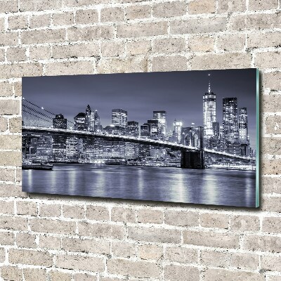 Foto obraz szklany Manhattan Nowy Jork
