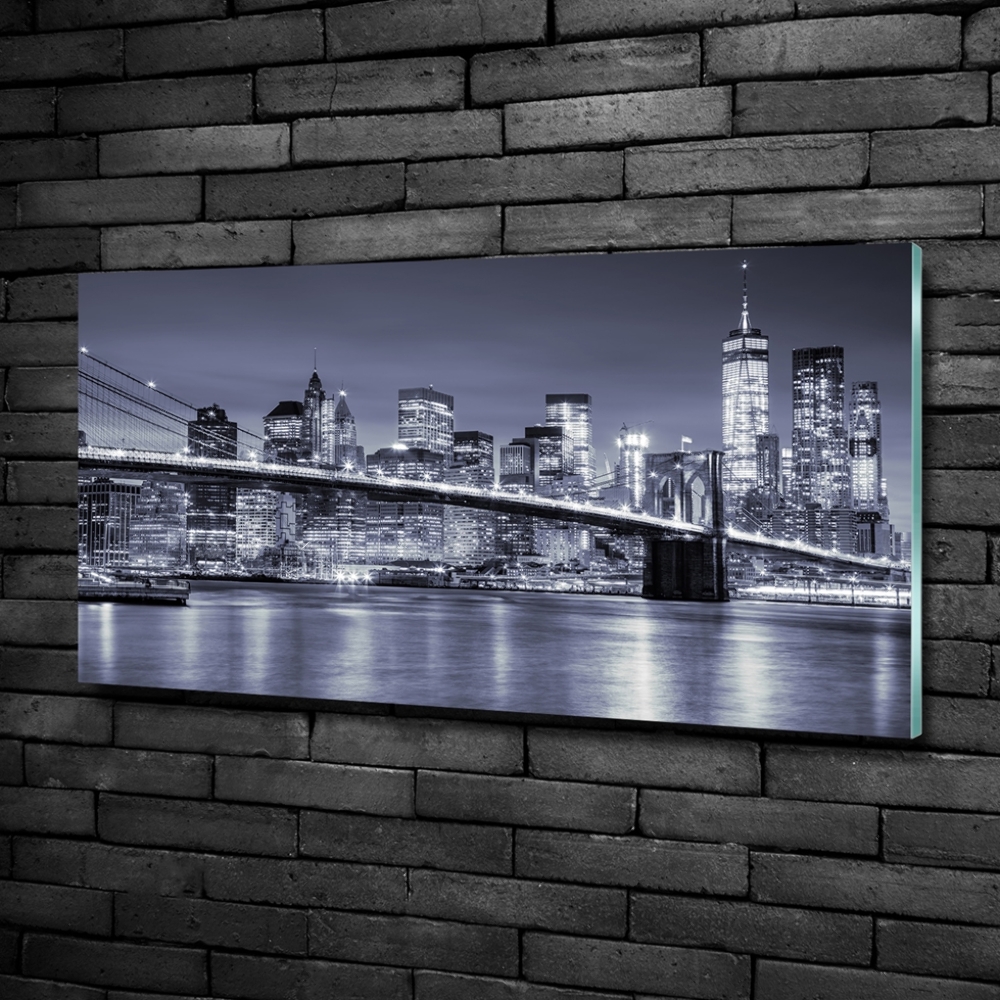 Foto obraz szklany Manhattan Nowy Jork