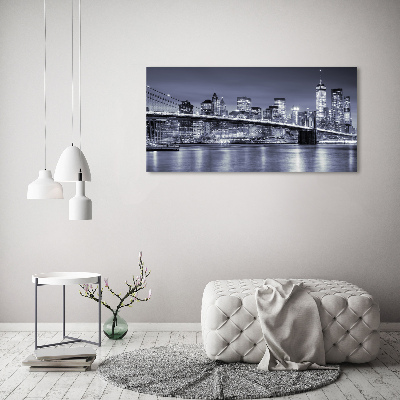 Foto obraz szklany Manhattan Nowy Jork