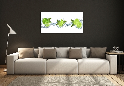 Fotoobraz na ścianę szkło hartowane Limonka