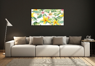 Foto obraz szkło hartowane Orchidea