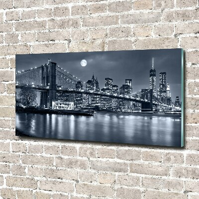 Foto obraz szklany Manhattan Nowy Jork