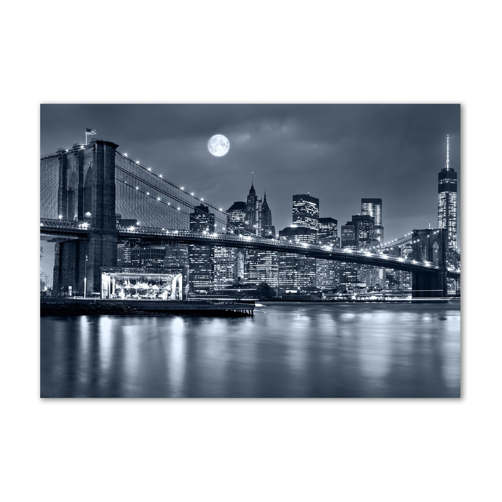 Foto obraz szklany Manhattan Nowy Jork