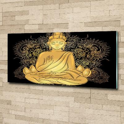 Foto-obraz szkło hartowane Siedzący budda