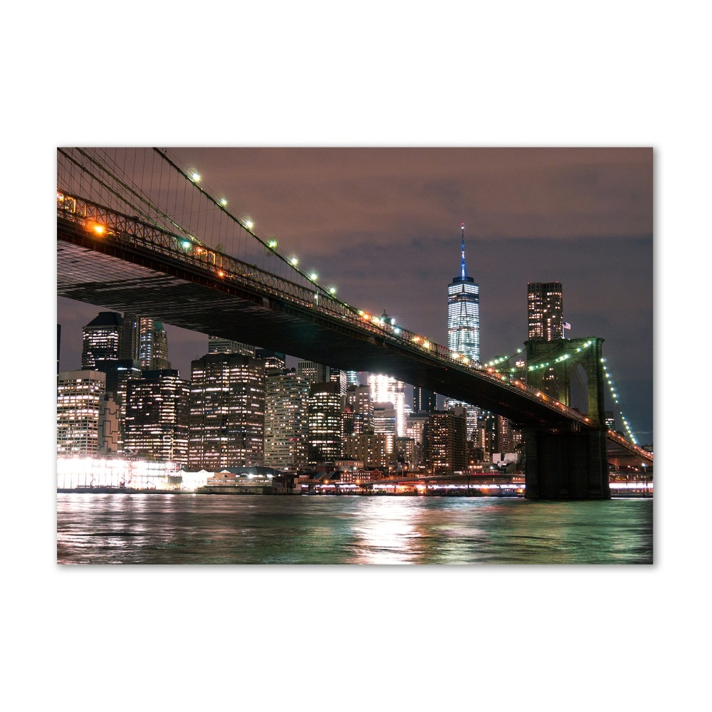 Foto obraz szklany Manhattan Nowy Jork