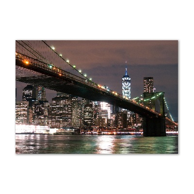 Foto obraz szklany Manhattan Nowy Jork