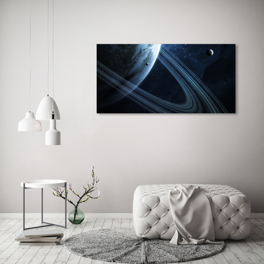 Fotoobraz na ścianę szkło hartowane Planeta