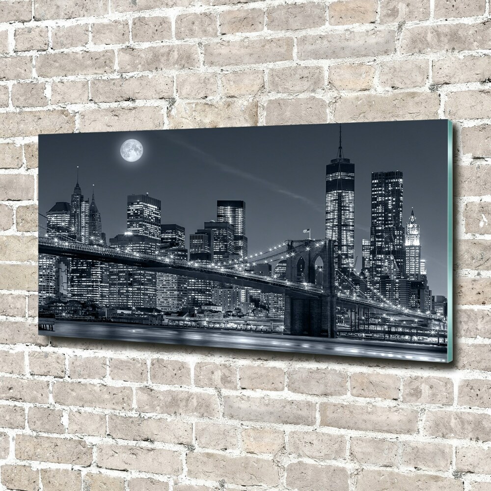 Foto obraz szklany Manhattan Nowy Jork