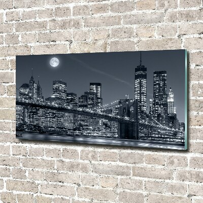 Foto obraz szklany Manhattan Nowy Jork