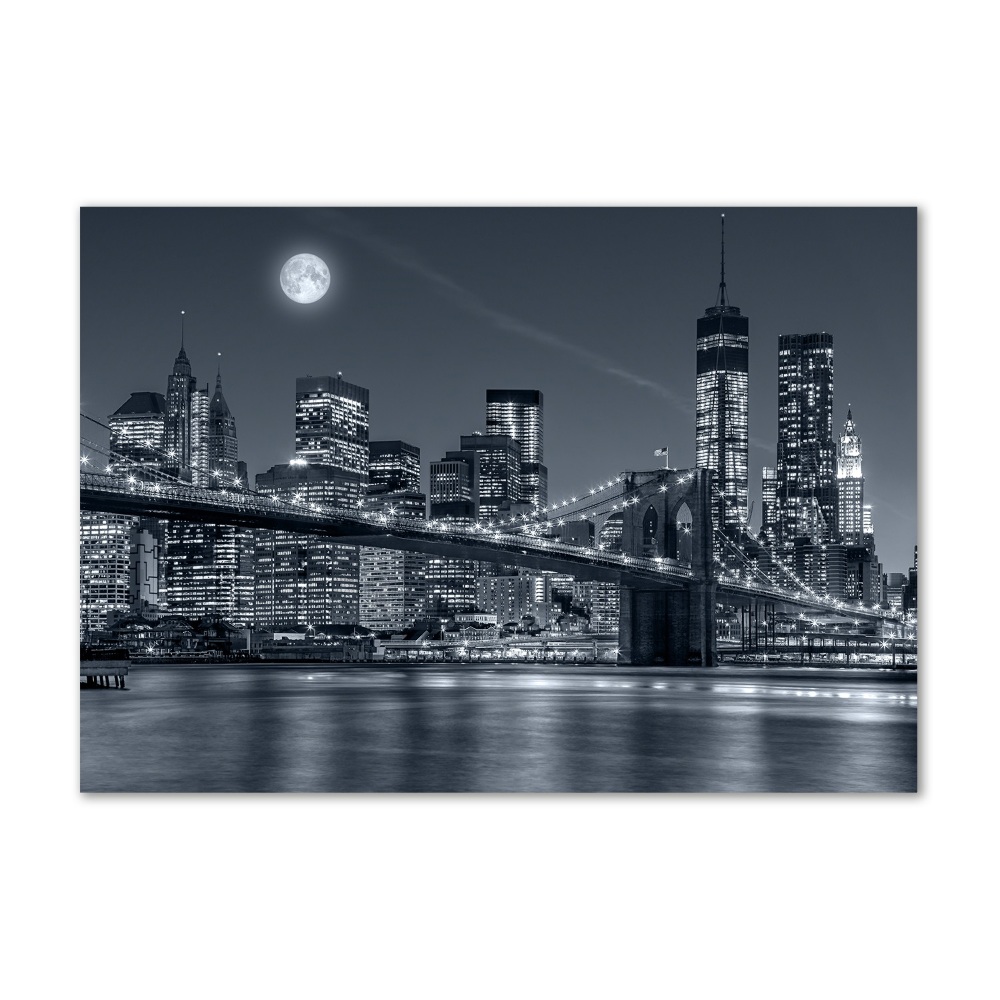 Foto obraz szklany Manhattan Nowy Jork