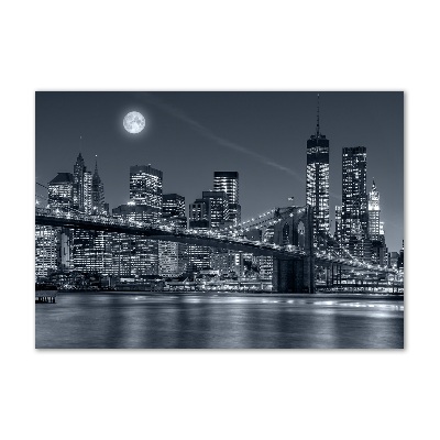 Foto obraz szklany Manhattan Nowy Jork
