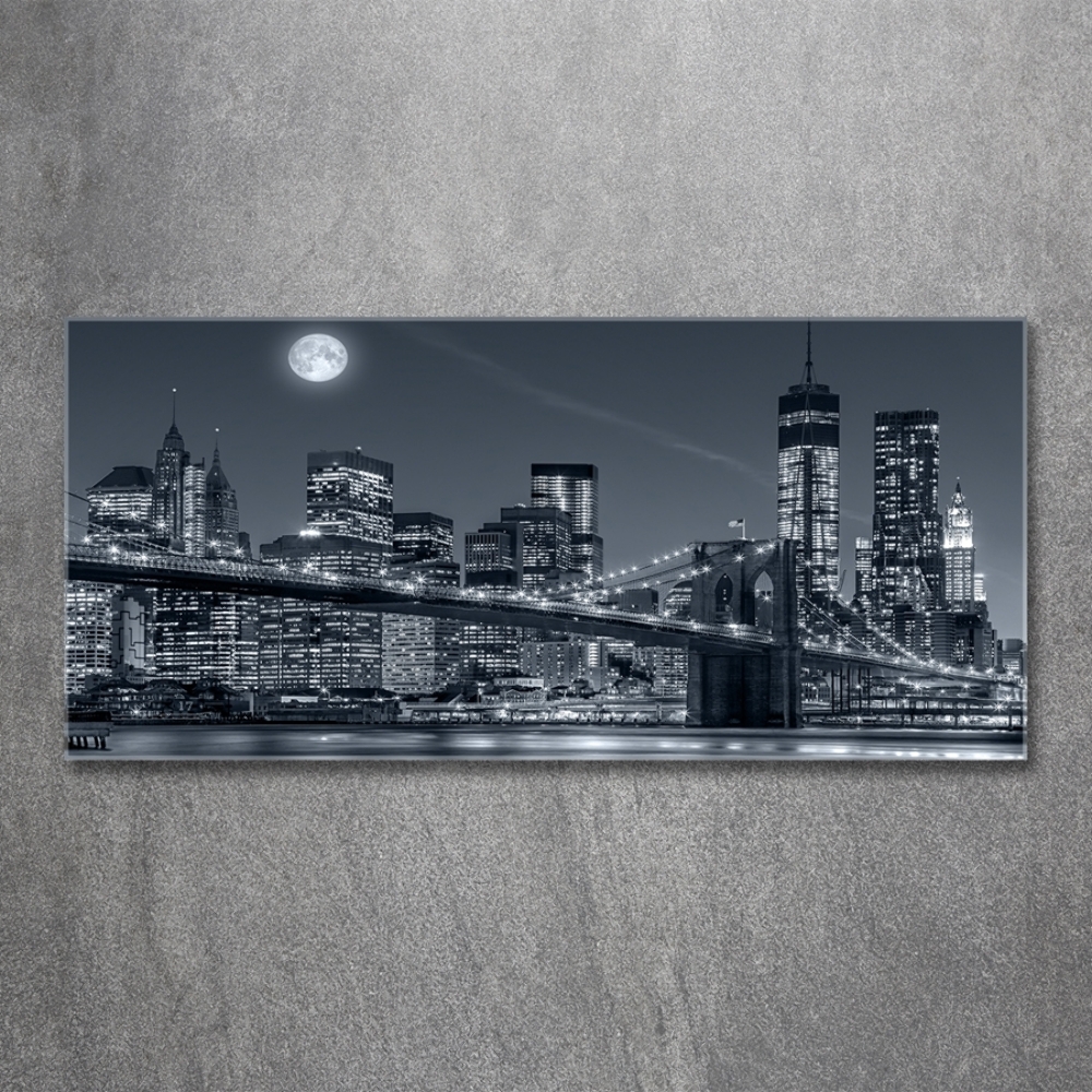 Foto obraz szklany Manhattan Nowy Jork