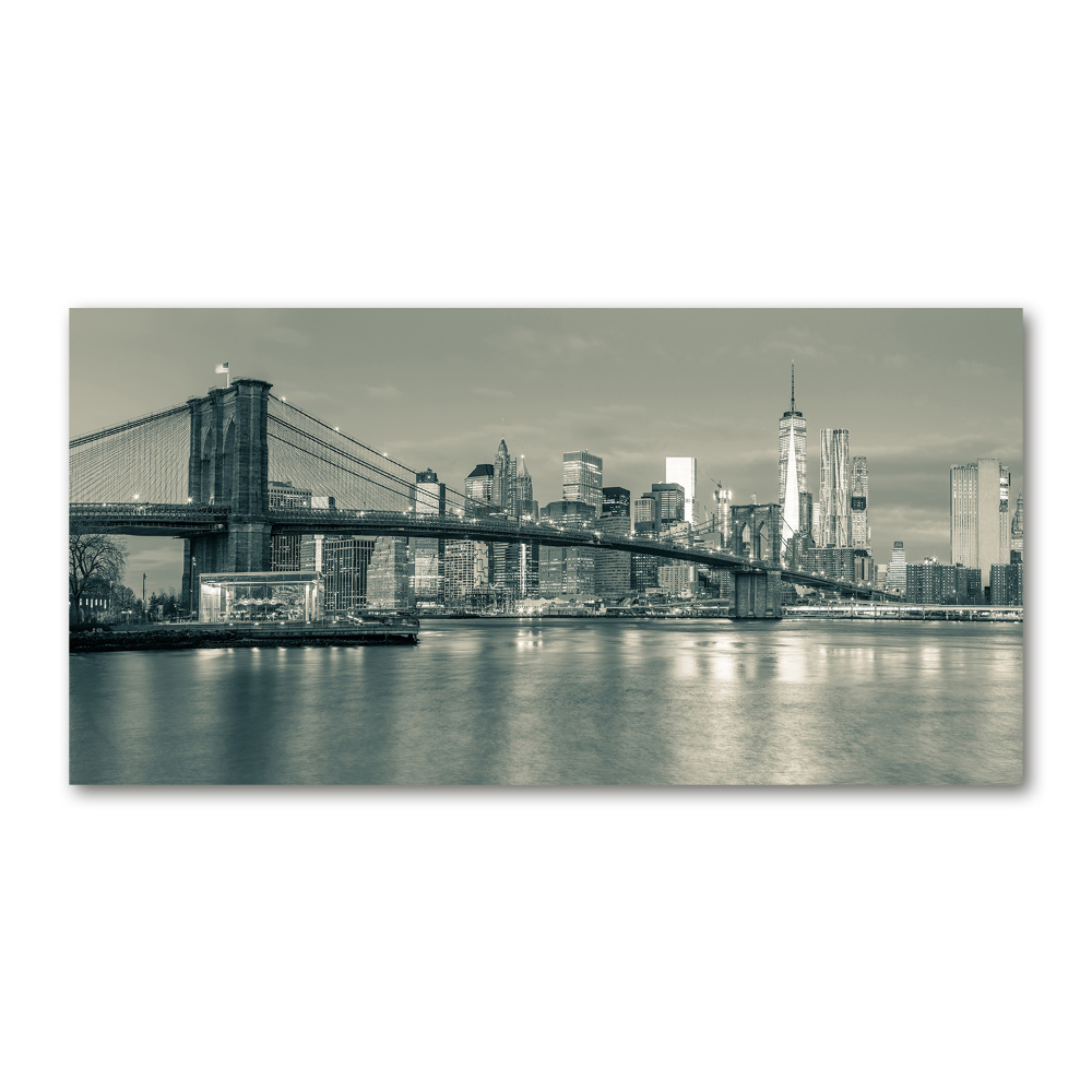 Foto obraz szklany Manhattan Nowy Jork