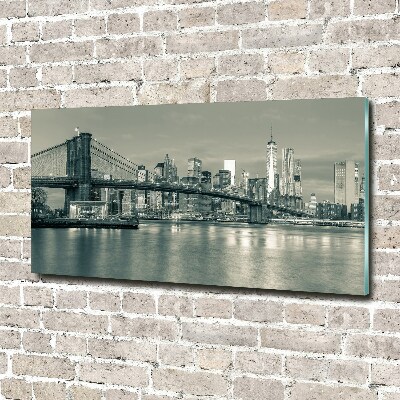 Foto obraz szklany Manhattan Nowy Jork
