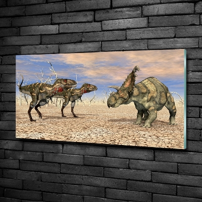 Foto-obraz szkło hartowane Dinozaury
