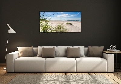 Foto obraz szkło hartowane Mrzeżyno plaża