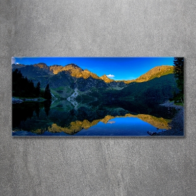 Foto obraz zdjęcie szkło hartowane Tatry