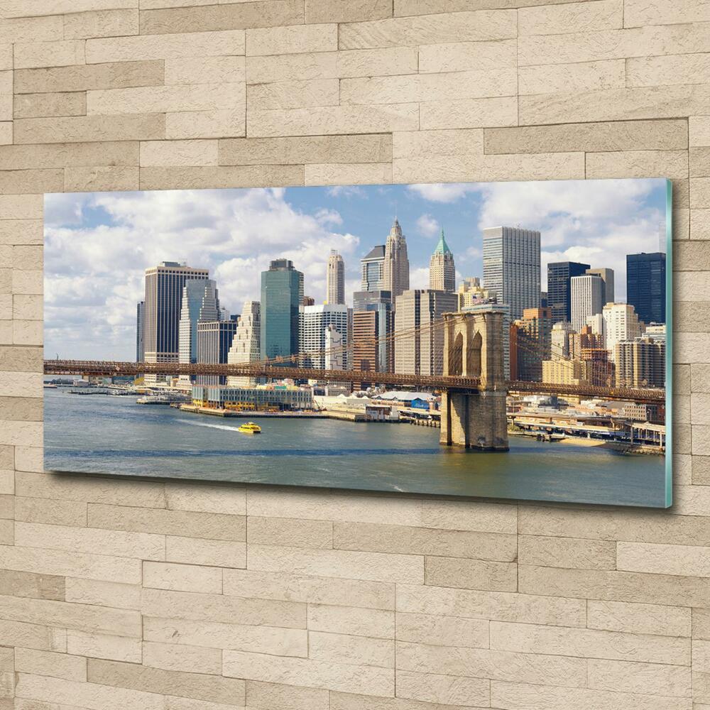 Foto obraz szklany Manhattan Nowy Jork