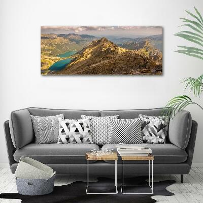 Foto obraz szklany Morskie oko Tatry