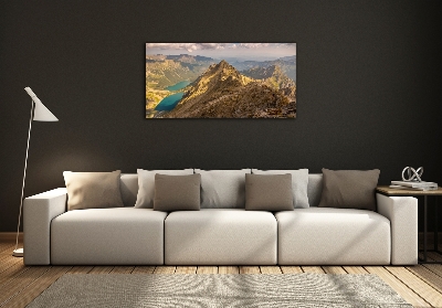 Foto obraz szklany Morskie oko Tatry