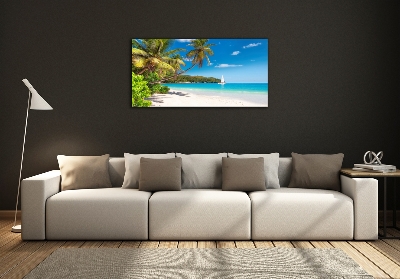 Foto obraz szklany Tropikalna plaża