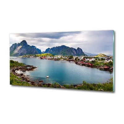 Foto obraz szklany Lofoty w Norwegii