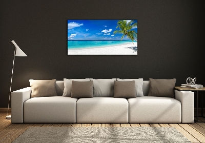 Foto obraz szklany Tropikalna plaża