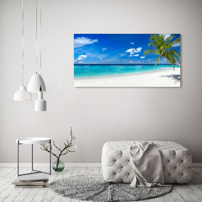 Foto obraz szklany Tropikalna plaża