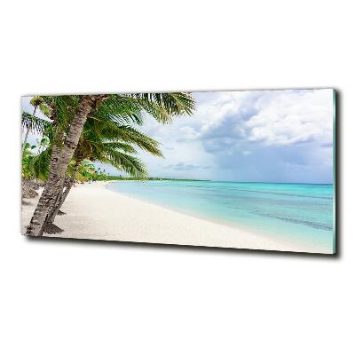 Foto obraz szklany Tropikalna plaża