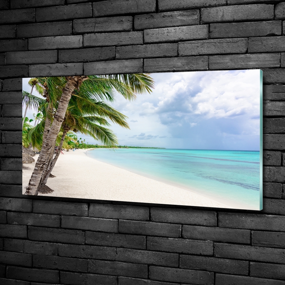 Foto obraz szklany Tropikalna plaża