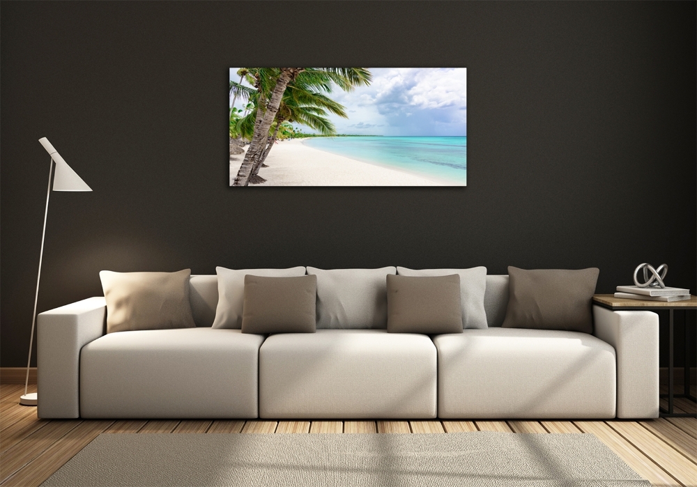 Foto obraz szklany Tropikalna plaża