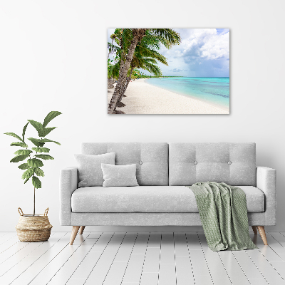 Foto obraz szklany Tropikalna plaża