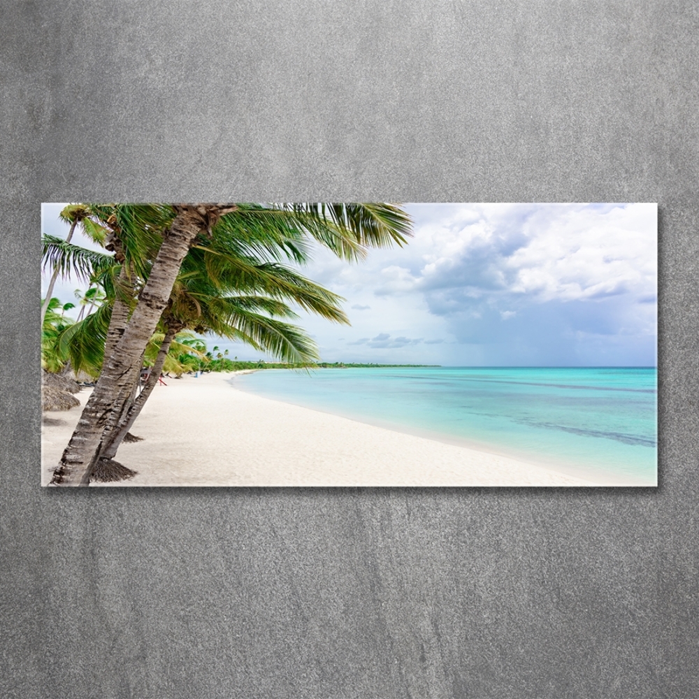 Foto obraz szklany Tropikalna plaża