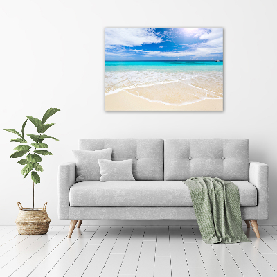 Foto obraz szklany Tropikalna plaża