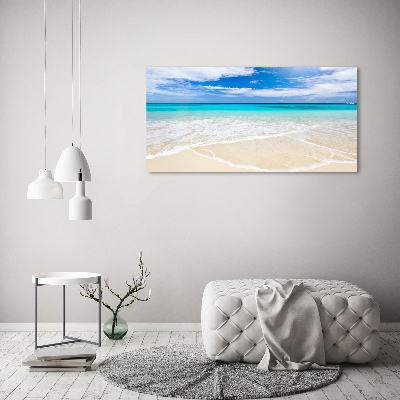 Foto obraz szklany Tropikalna plaża