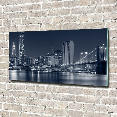 Foto obraz szklany Manhattan Nowy Jork