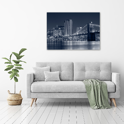 Foto obraz szklany Manhattan Nowy Jork