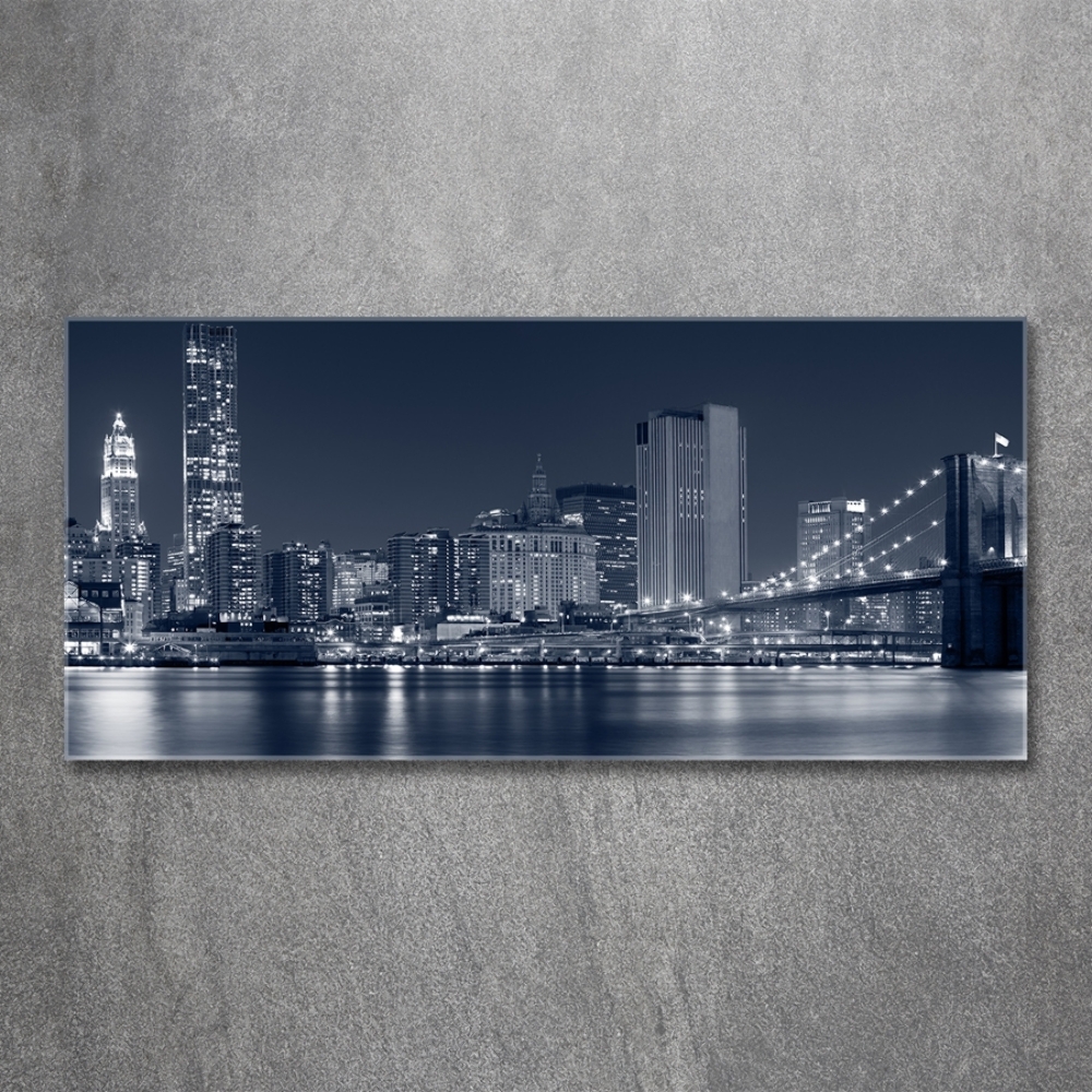 Foto obraz szklany Manhattan Nowy Jork