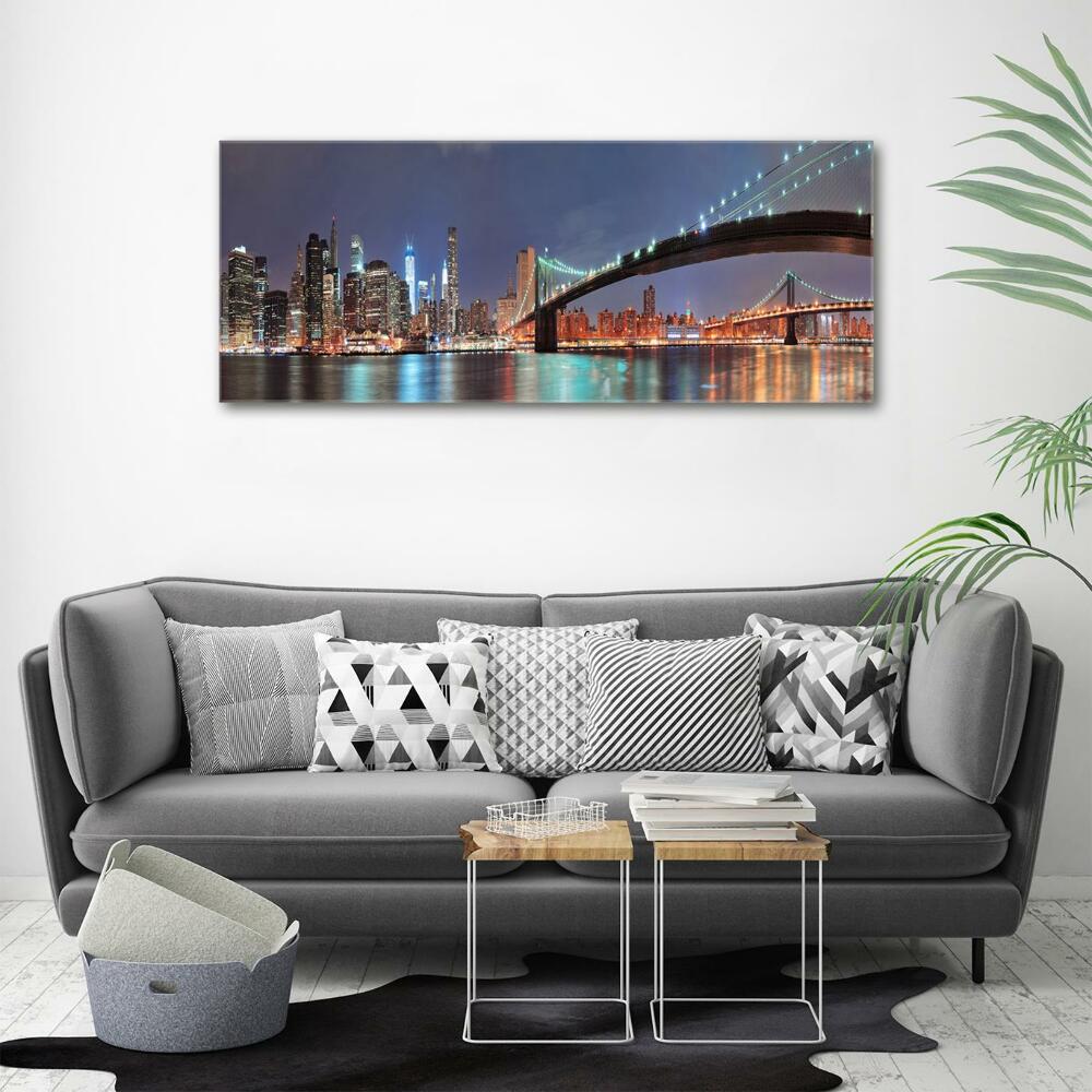 Foto obraz szklany Manhattan Nowy Jork