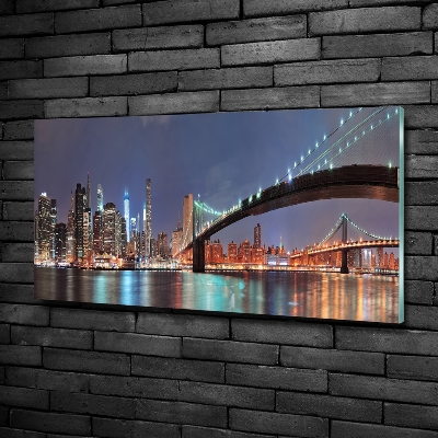 Foto obraz szklany Manhattan Nowy Jork
