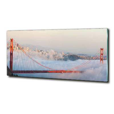Foto obraz szklany Most San Francisco