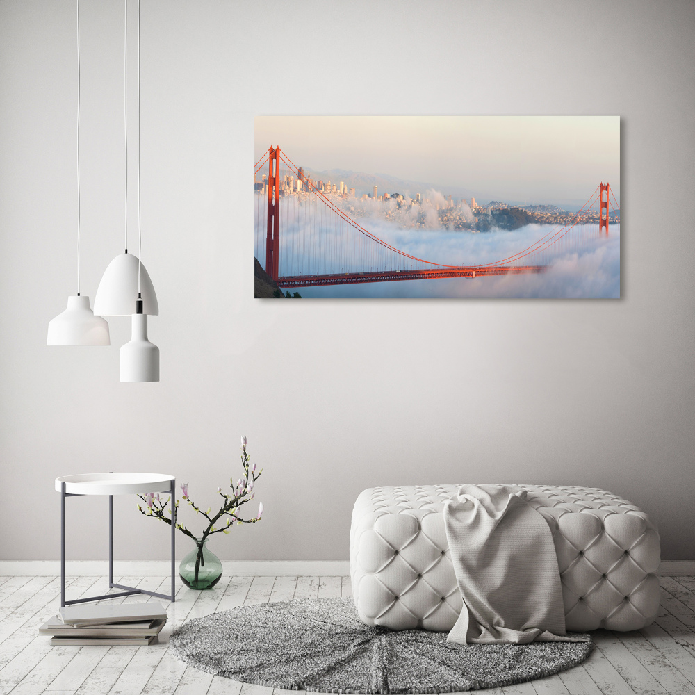Foto obraz szklany Most San Francisco