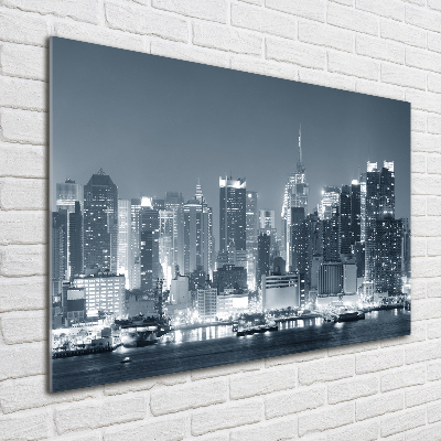 Foto obraz szklany Manhattan Nowy Jork