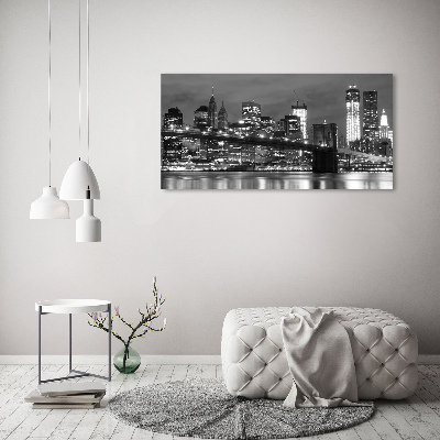 Foto obraz szklany Manhattan Nowy Jork