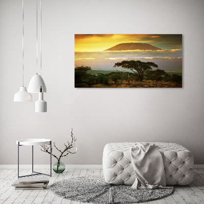 Foto obraz szklany Kilimandżaro Kenia
