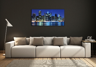 Foto obraz szklany Manhattan Nowy Jork