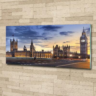 Foto obraz szkło hartowane Big Ben Londyn