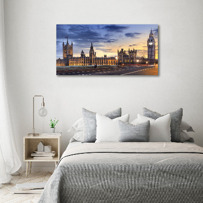Foto obraz szkło hartowane Big Ben Londyn