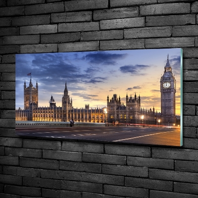 Foto obraz szkło hartowane Big Ben Londyn
